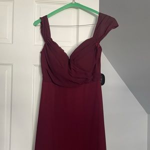 Birdy grey bridesmaid gown